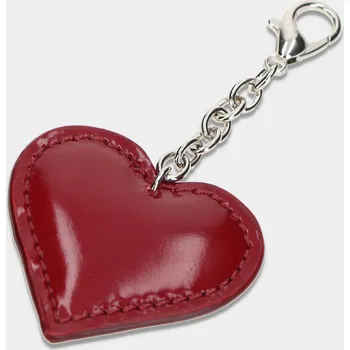 Srdíčko červená lak/stříbro