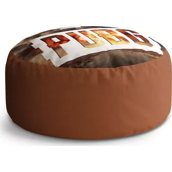Sedací pytel Kulatý taburet Circle PUBG Exploze 1: 38x48 cm - Sablio