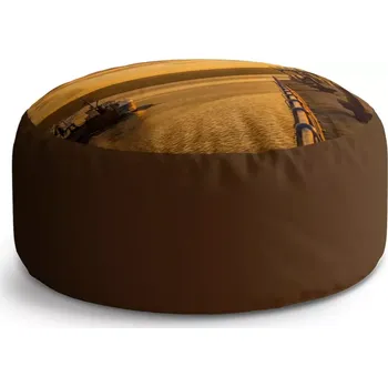 Sedací pytel Kulatý taburet Circle Molo: 38x48 cm - Sablio