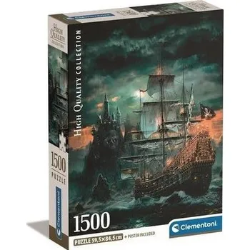 Puzzle Puzzle 1500 Compact The Pirates Ship
