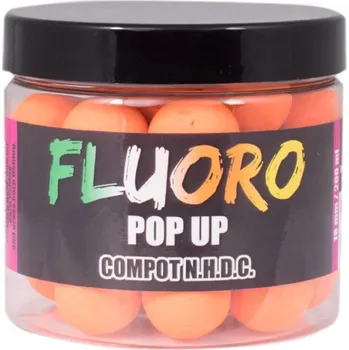 Boilies LK Baits Pop Up Fluoro Boilies Compot N.H.D.C. 18mm 200ml