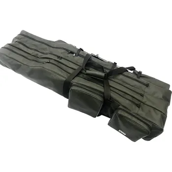 Pouzdro na prut Obal na pruty - 3 velkokapacitní komory KINETIC Délka obalu: 120 cm