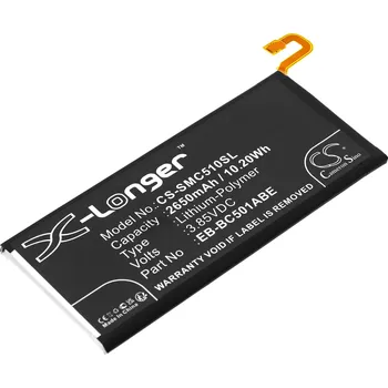 Baterie pro mobilní telefon Baterie Cameron Sino CS-SMC510SL za Samsung EB-BC501ABE - neoriginální