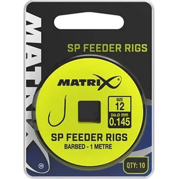 Matrix návazec 1M SP Feeder Rigs vel. 18 0.125mm 10ks