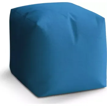 Taburet Taburet Kostka Modrá: 40x40x40 cm - Sablio