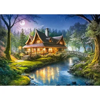 Puzzle Puzzle Cherry Pazzi Lesníkův dům, 1000 dílků + k objednávce puzzle zdarma