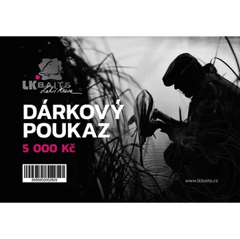 Dárkový potravinový koš LK Baits dárkový poukaz 5000 Kč
