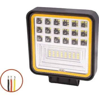 Osvětlení automobilu LED pracovní světlomet 2000 lm + LED poziční světlo, 10-30V + 0,3 m kabel