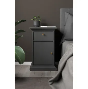 Noční stolek Nábytek PEGAS s.r.o. Noční stolek PROVENCE 806, Šedý