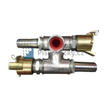 dílenský stroj Armatura směšovače abraziva s vnitřní ochranou stěny, se závitem 5/4" ASP-5/4" Armatura směšovače abraziva s vnitřní ochranou stěny, se závitem 5/4"