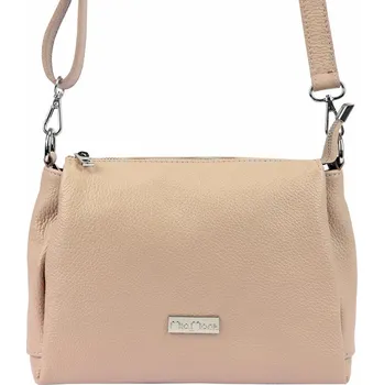 Kabelka Dámská kabelka MiaMore 01-002 DOLLARO tmavě růžová