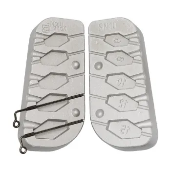 FORMA NA OLOVO PLACKA (CÍN)6,8,10,12,15g