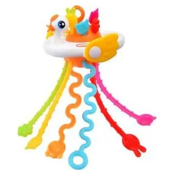 Senzorická hračka Labuť – chrastítko, kousátko