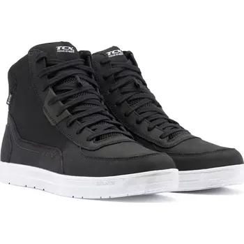 Moto obuv Moto boty TCX MOOD 2 GORE-TEX černo/bílo/zelené - Velikost 44