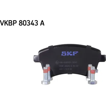 Brzdová destička Sada brzdových destiček, kotoučová brzda SKF VKBP 80343 A