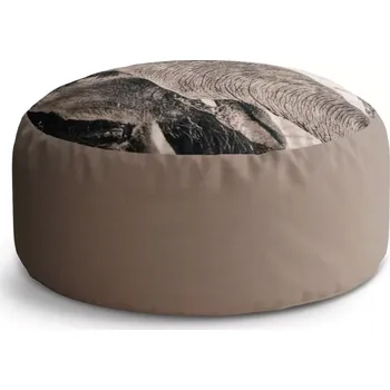 Sedací pytel Kulatý taburet Circle Slon: 38x48 cm - Sablio