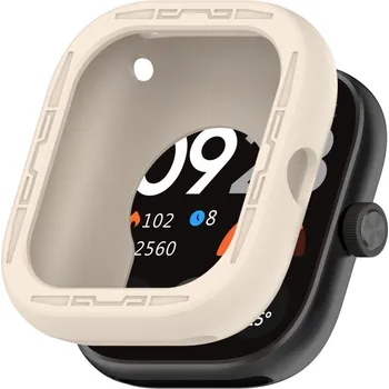 VSECHNONAMOBIL 70777 TPU HALF COVER Kryt pro Redmi Watch 4 béžový