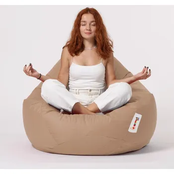 Sedací pytel Sedací vak Olinda světle hnědý