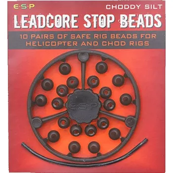 ESP zarážky Leadcore Stop Beads Choddy Silt