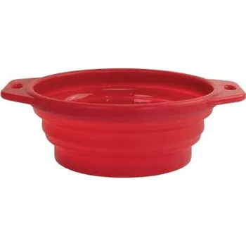 autosedačka pro psa HipHop Dog Cestovní skládací miska ze silnostěnného silikonu HipHop Velikost silikonové misky HipHop: 0,5 l /ø 14,5 cm