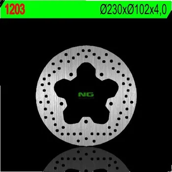 Brzda pro motocykl Zadní brzdový kotouč NG Yamaha 125 YZF R ABS 2008 - 2013