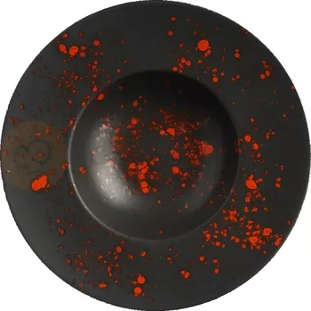 Talíř Talíř na těstoviny z porcelánu, Ø 28 cm, černý | FINE DINE, Bloom