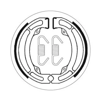 Brzda pro motocykl Přední brzdové destičky SBS Suzuki DR-Z 125 K 2003 - 2012