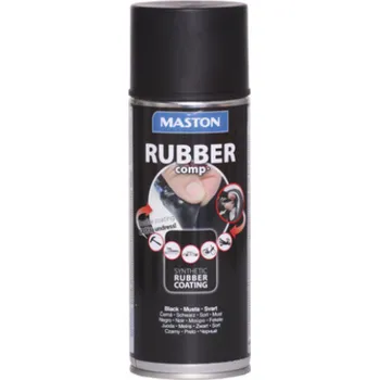 Barva ve spreji Maston Gumový nástřik ve spreji RUBBERcomp transp. lesk - ochranný snímatelný nástřik