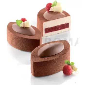 Výroba svíčky Forma na moučníky a dezerty KIT LOVISSIMO | SILIKOMART, Curve Flex