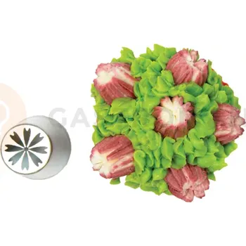 Výroba svíčky Cukrářská špička na zdobení 47 - ø 25 mm | SILIKOMART, Flower Tubes