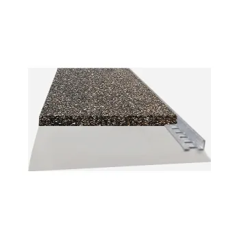 Stavební profil Den Braven - Ukončovací profil L, 2,5 m x 12 mm, hliníkový KK7001