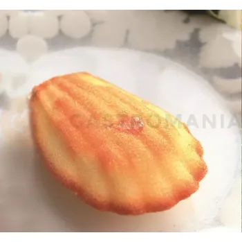 Kuchyňská sůl Silikonová forma Pavoflex - 600x400 mm, 44 ks x 78x45x18 mm, 35 ml - PX006 | PAVONI, Madeleine