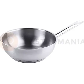 Pánev Hluboká pánev bez poklice, nerezová s průměrem 200 mm, 1,6 l | CONTACTO, Seria 2200