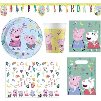 Party dekorace Párty set Peppa Pig