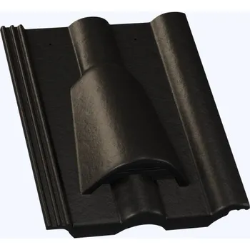 betonová krytina KMB BETA Elegant taška větrací černá