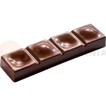 Čokoládová tyčinka Polykarbonátová forma k vytvoření čokoládových pamlsků - 8 ks x 30g, 100x26x16 mm - MA1914 | MARTELLATO, Snack