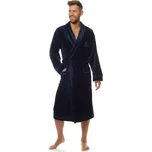 L & L Pánský župan 2111 LUCA tmavě modrý Barva: tmavě modrá, Velikost: M