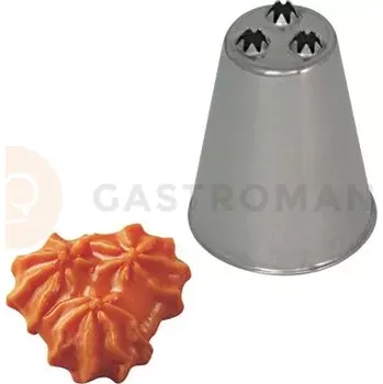 Výroba svíčky Zdobící špička - hvězdičky - 30x42x5 mm - BX1820-1 | MARTELLATO, Fancy Piping Nozzles