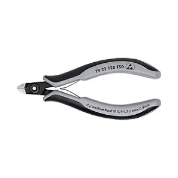 Dílna KNIPEX Kleště štípací boční přesné pro elektroniku ESD 120 mm 7922120ESD