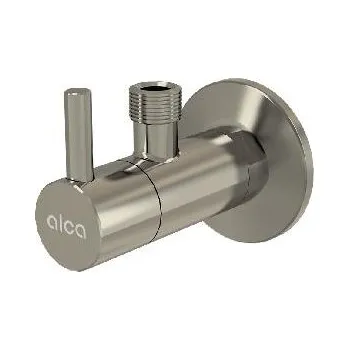 Ventil Alcadrain Ventily - Rohový ventil s filtrem, matný kartáčovaný nikl ARV001-N-B