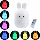 Noční lampička na dálkové ovládání zajíc