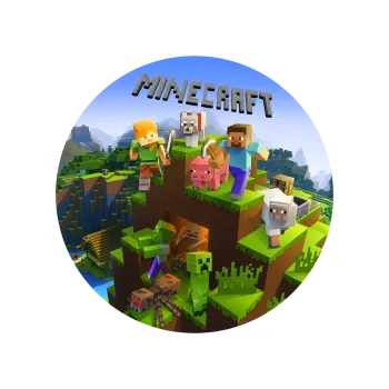 Jedlá dekorace na dort MINECRAFT 2, VARIANTA Jedlý papír 1067
