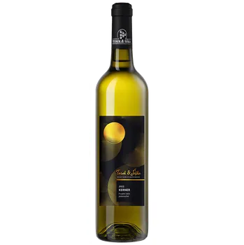 Víno Kerner 2022, pozdní sběr, Turek & Šiška, polosuché