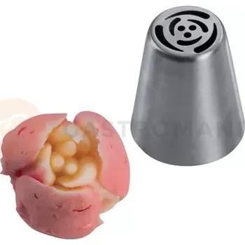 Výroba svíčky Cukrářská špička Květina - 37x42 mm - BX0011-1 | MARTELLATO, Floreal