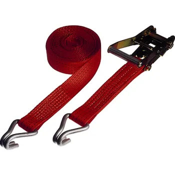 Upínací popruh 35 mm/ 8m/ 1500kg/3000kg s ráčnou a háky