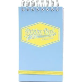 Zápisník Kroužkový sešit "Pastel", mix barev, A7, linkovaný, 50 listů, PUKKA PAD