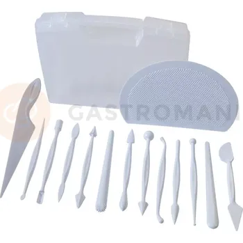 Čokoládová tyčinka Sada modelovacích kostic na marcipán - 50WA004B | MARTELLATO, MARZIPAN TOOLS