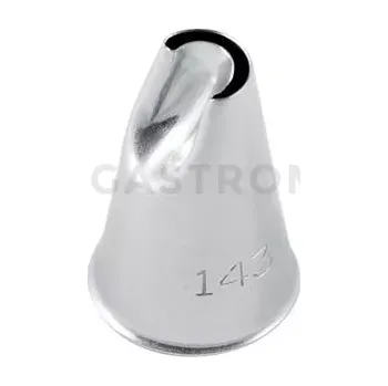 Výroba svíčky Zdobící špička - půlměsíc - 18x26x9 mm - BX0047-1 | MARTELLATO, Fancy Piping Nozzles