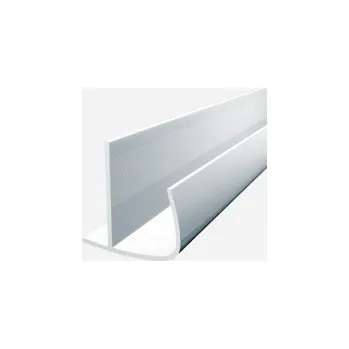 Stavební profil Den Braven - Ochranný roh oblý, 3 m x 12,5 mm, plastový, bílý Z00070993