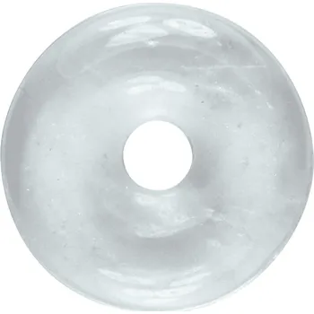 Milujeme Kameny Křišťál - donut cca 2 cm 9554